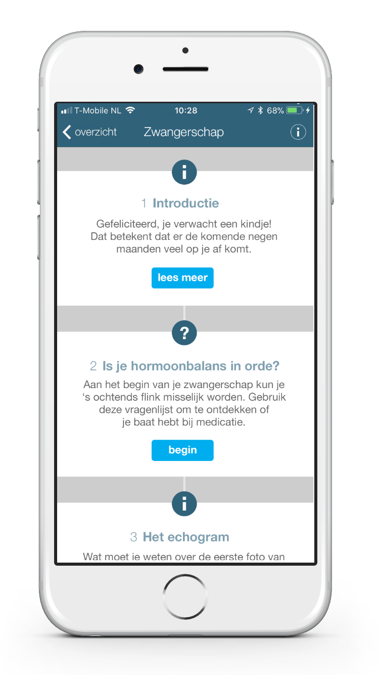 iPhone-6 zwangerschap